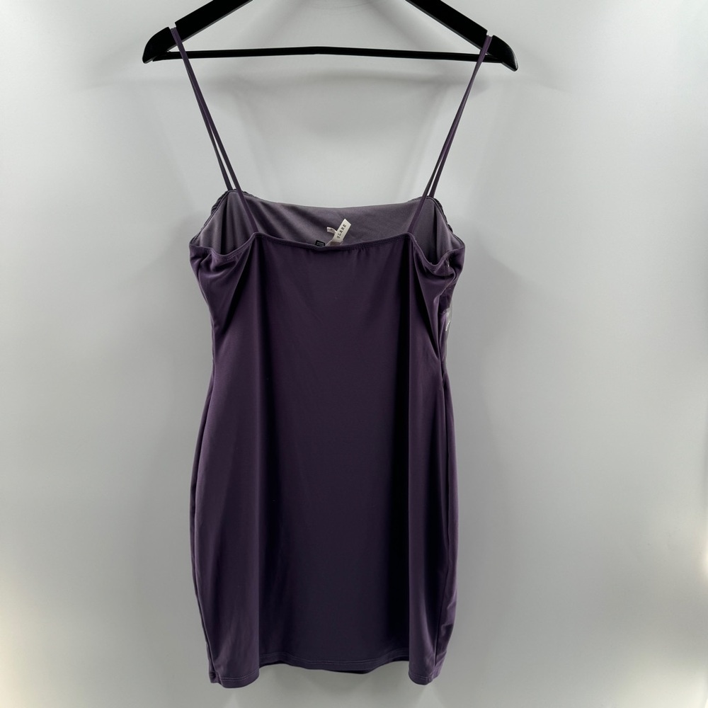 Glare Purple Spaghetti Strap Mini Dress Size Large Women’s - Picture 5 of 6